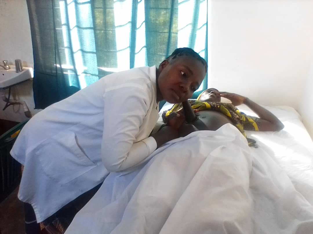 Patient care at Kagunga Private Dispensary